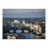 Florence and the Ponte Vecchio bridge (Print Only) thumbnail