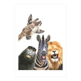 Jungle Animal Friends (Print Only) thumbnail