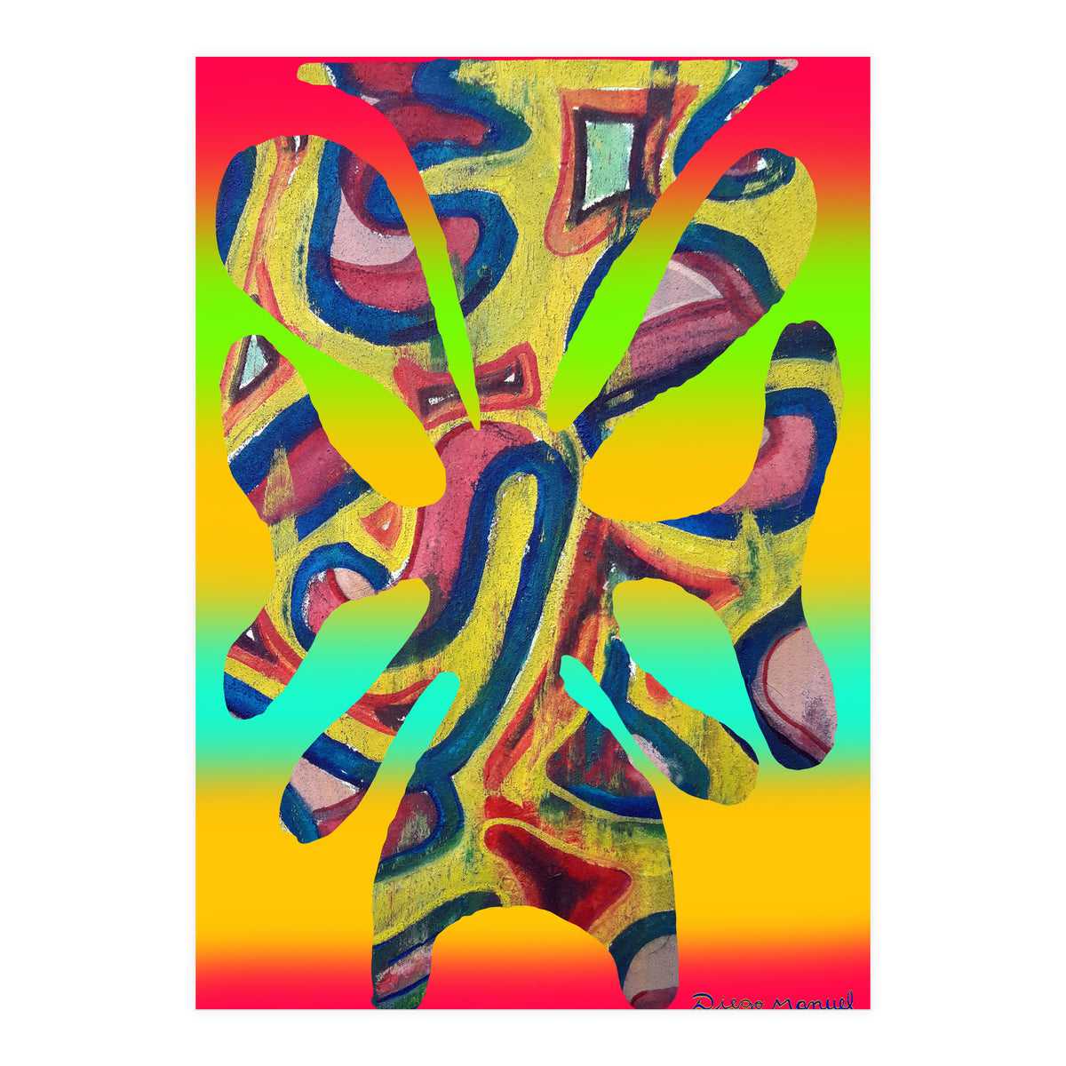Pop Abstract 2023 Tapiz 41 (Print Only)