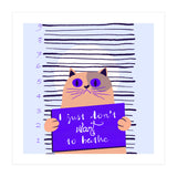 I just don't want to bathe (Print Only) thumbnail