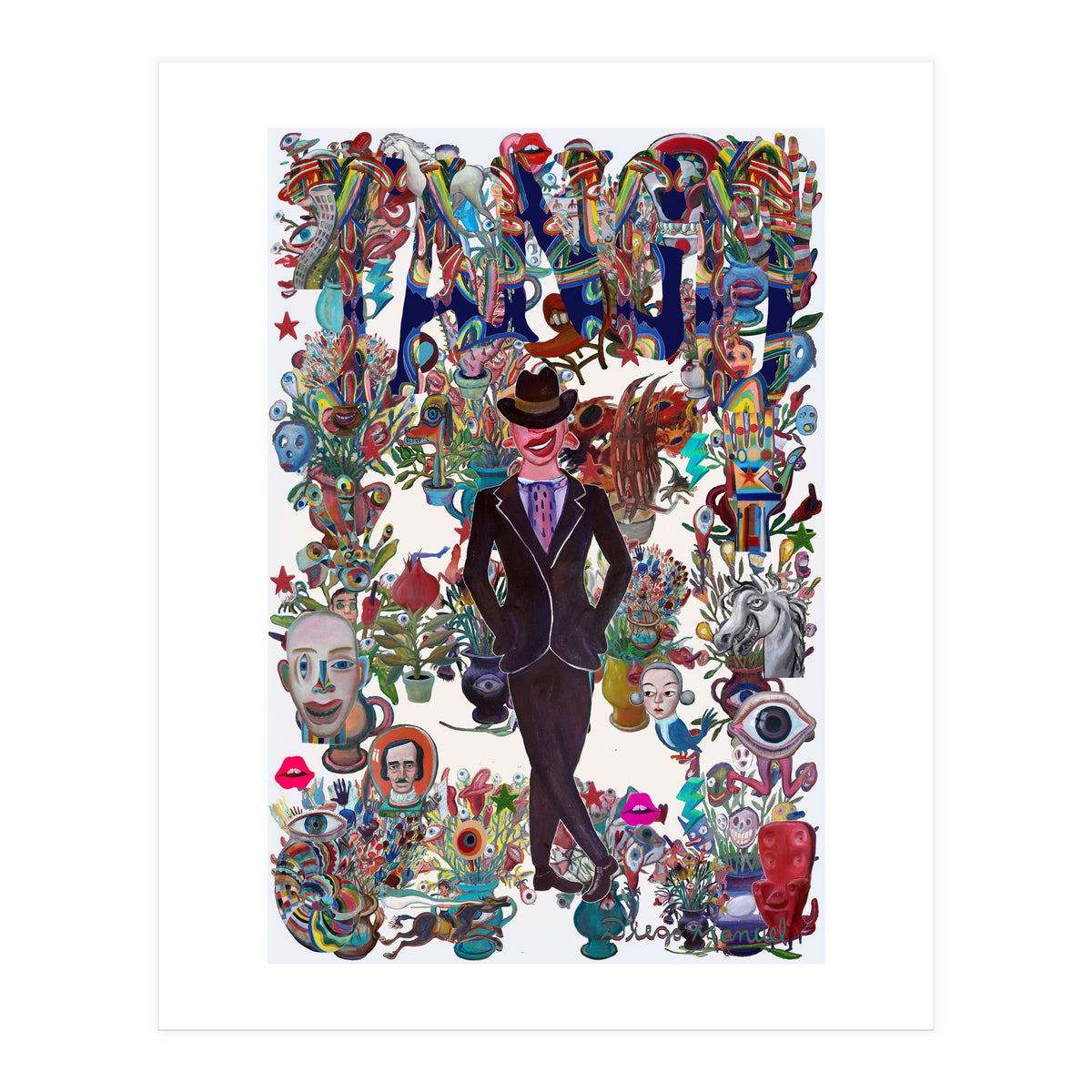 Tango Nuevo Tapiz 6 (Print Only)