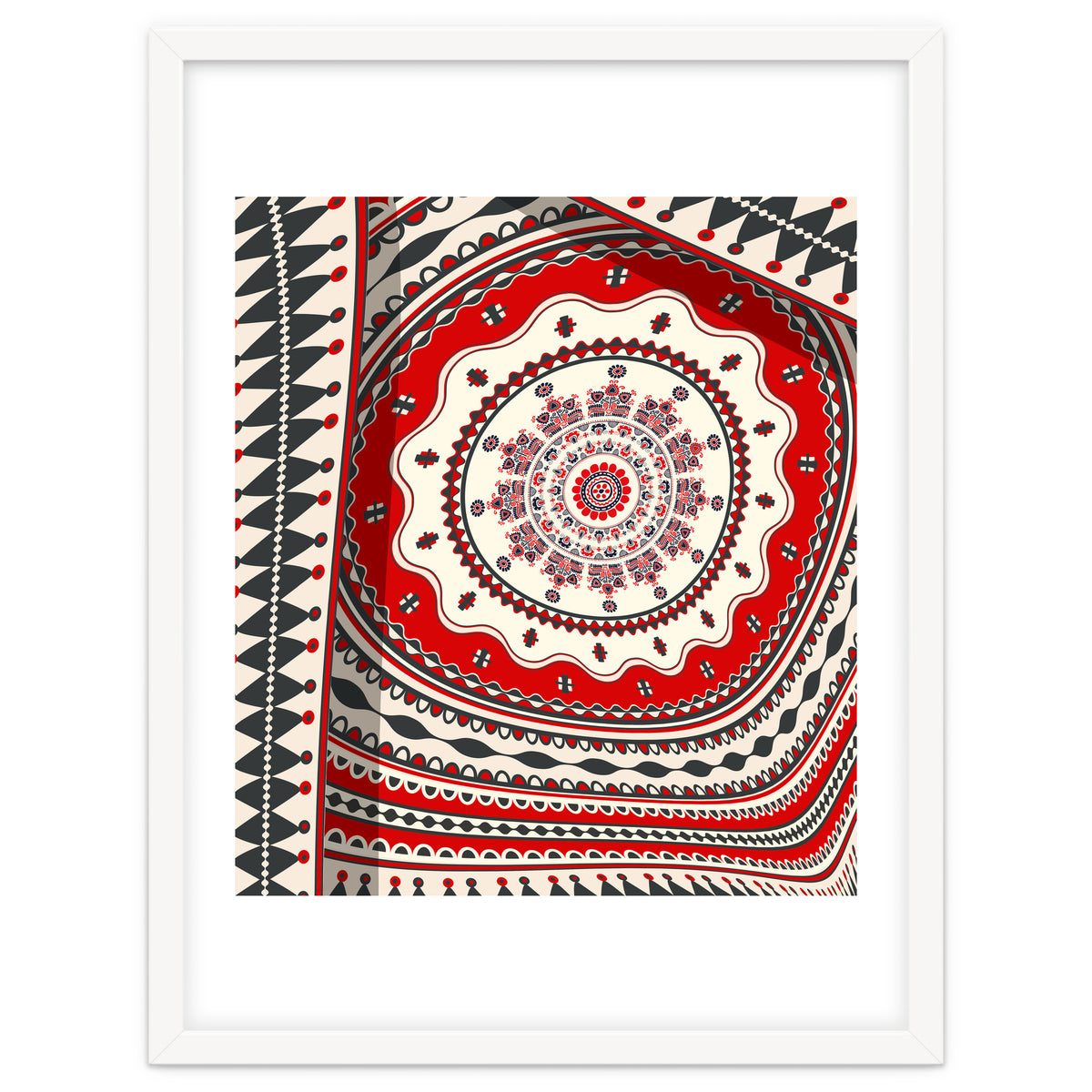 Romanian embroidery background 25