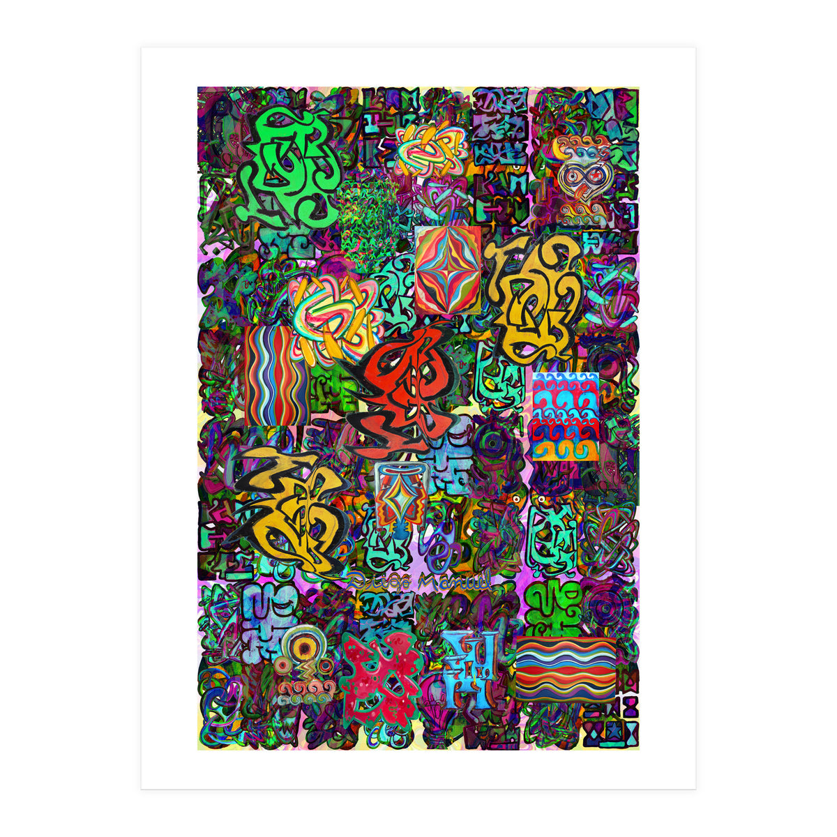 Graffiti Digital 2022 422 (Print Only)