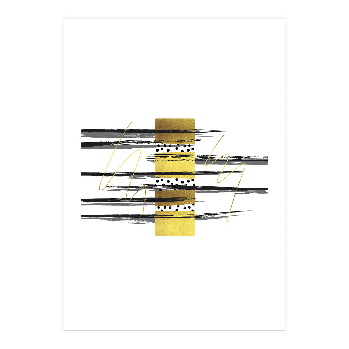 Deco Lines No. 4 - Elegance (Print Only)