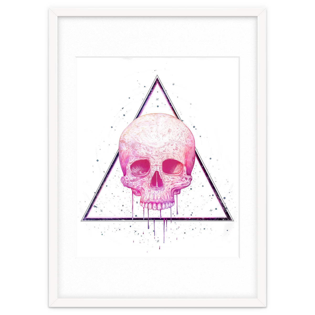Skull In Triangle