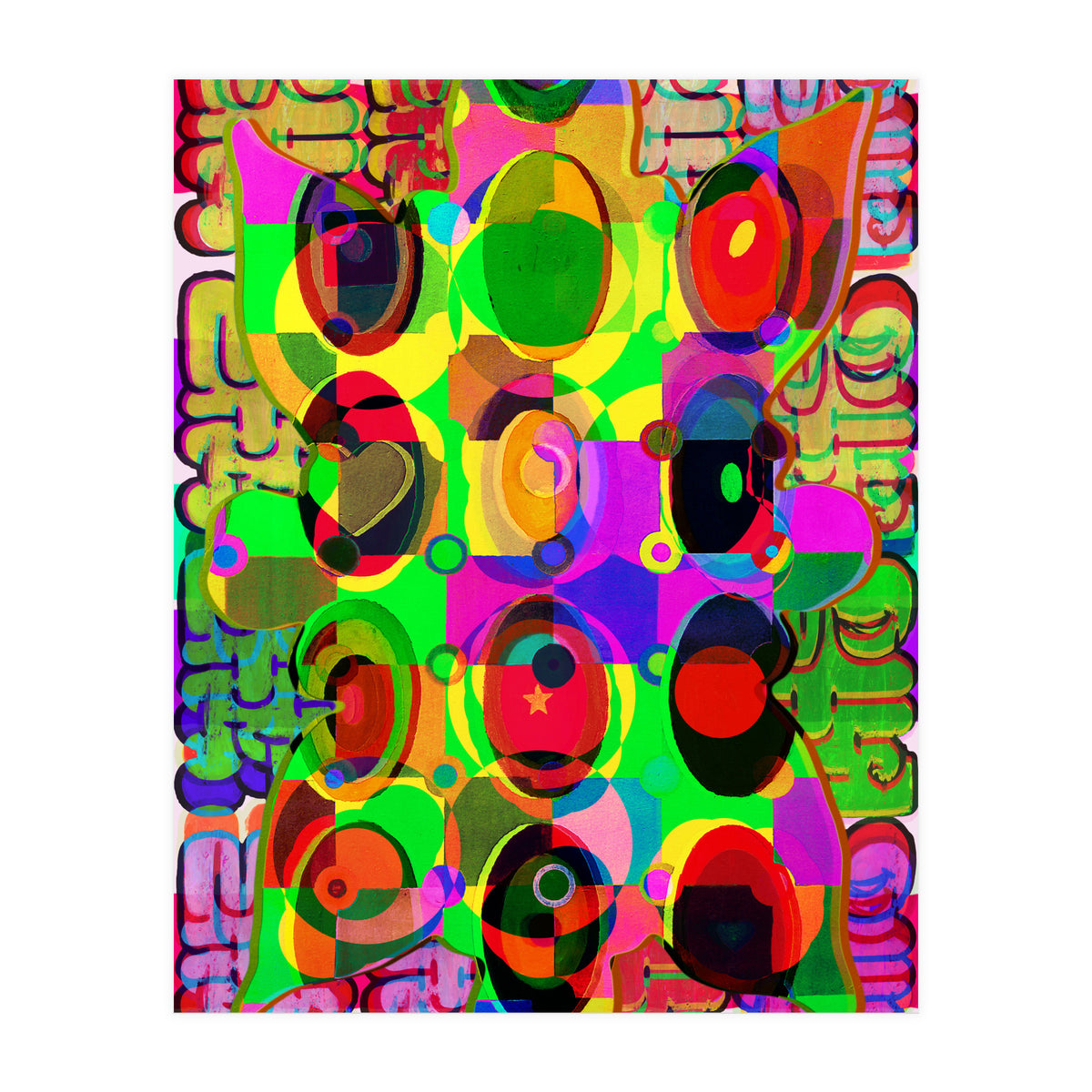 Pop Abstract 2023 Tapiz 102 (Print Only)