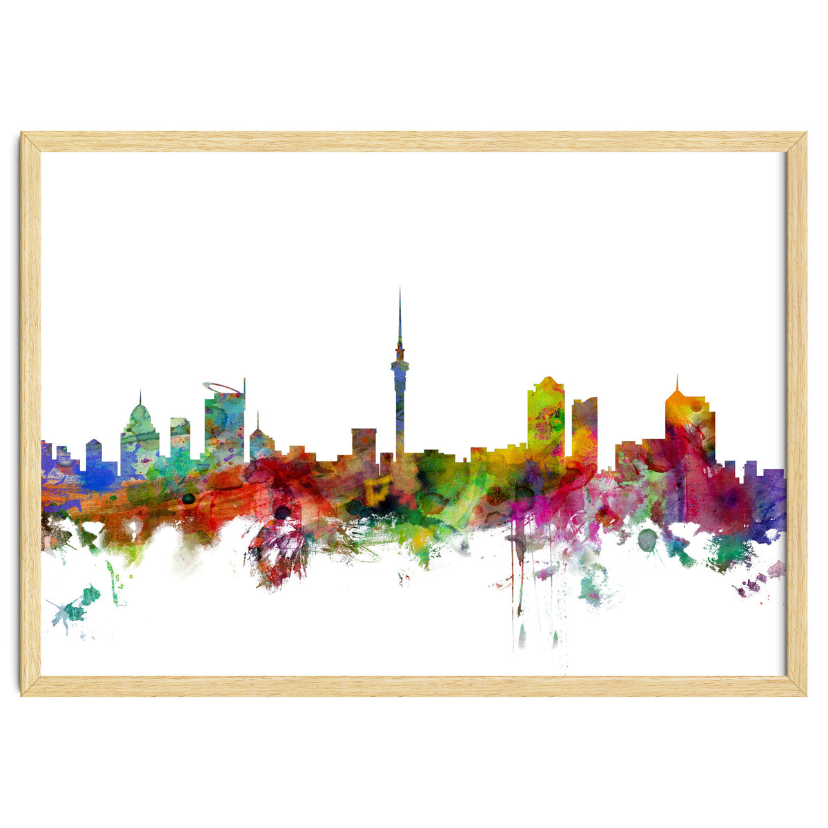 Auckland New Zealand Skyline