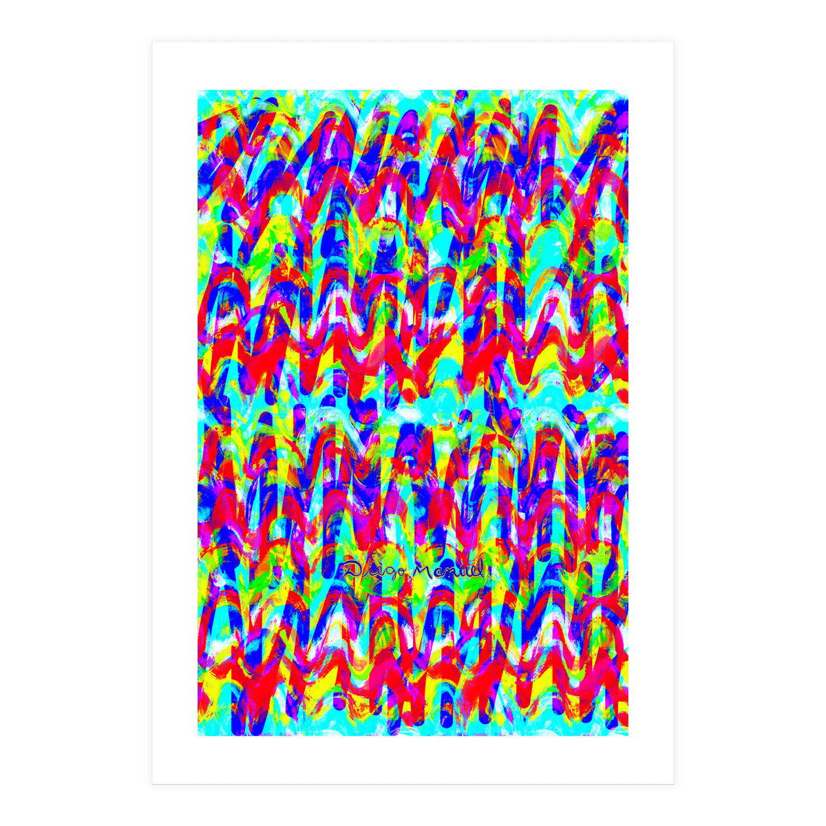 Pop Abstract A 80 (Print Only)