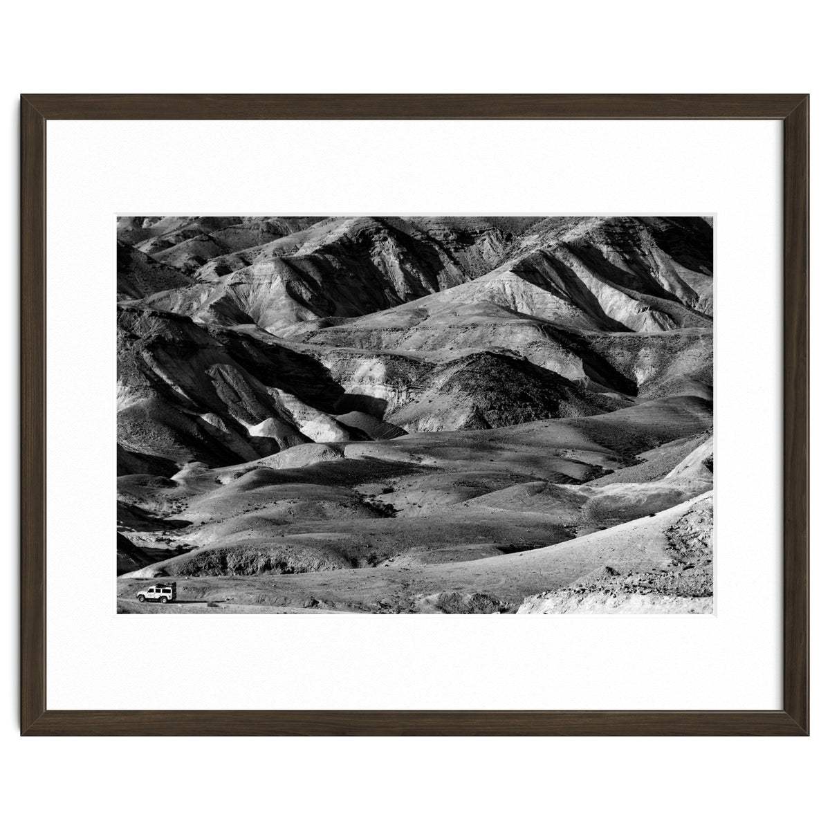 Driving across the Judean Desert