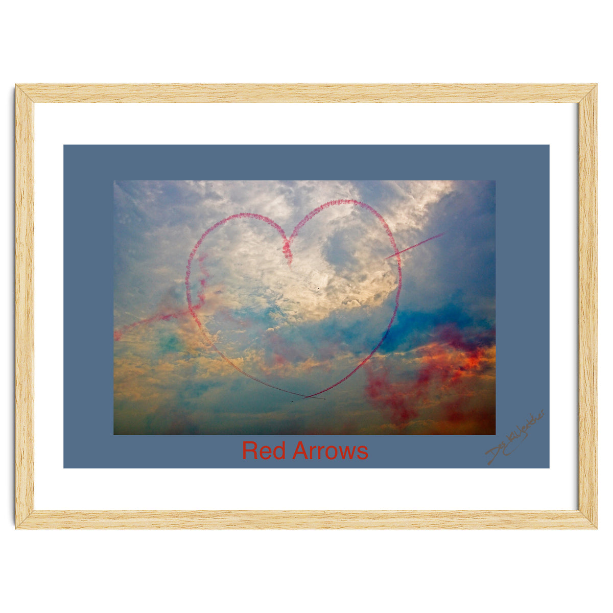 Myarthaus Poster Red Arrows 1