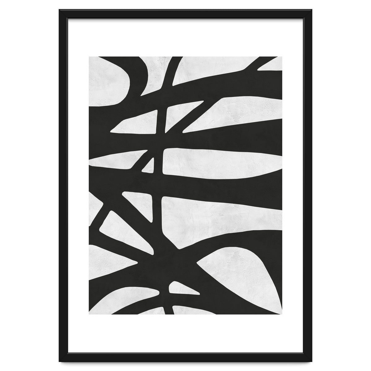 Expressionist black and white IV