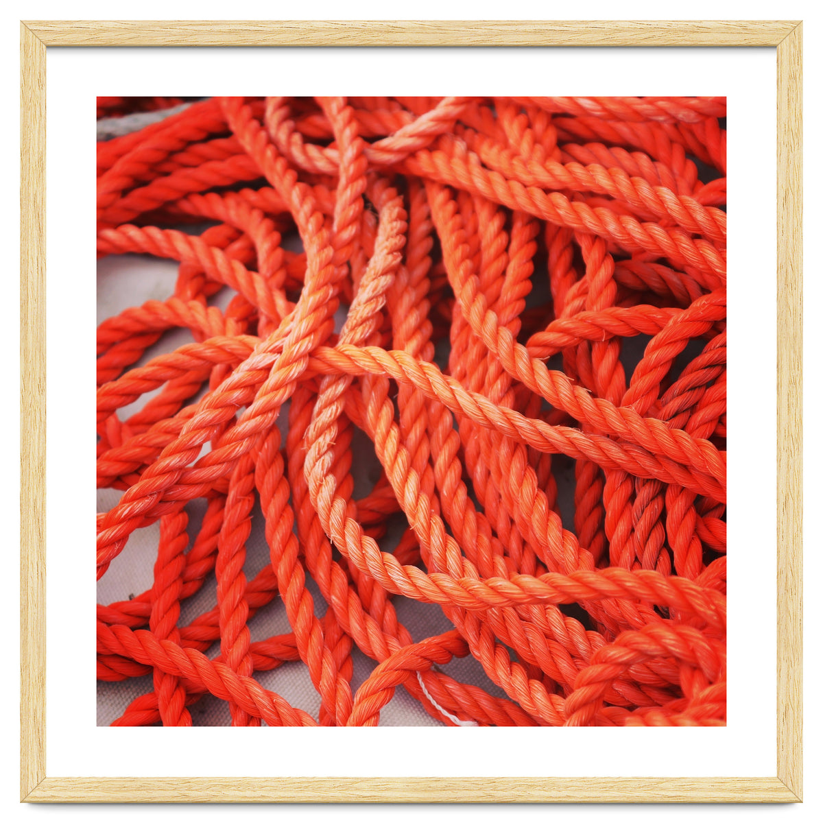 Orange ropes