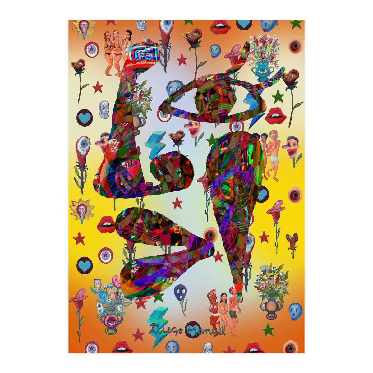 Graffiti Digital 12 2022 B 2 (Print Only)