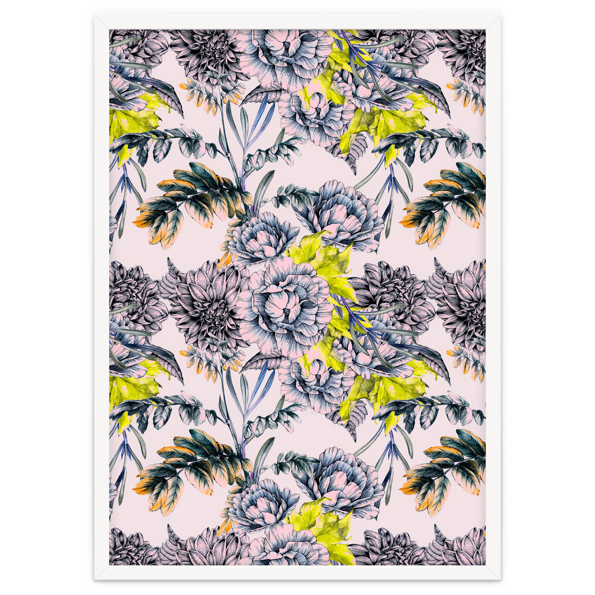 Flowering blooming in pink