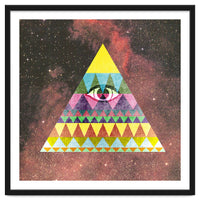 Pyramid In Space