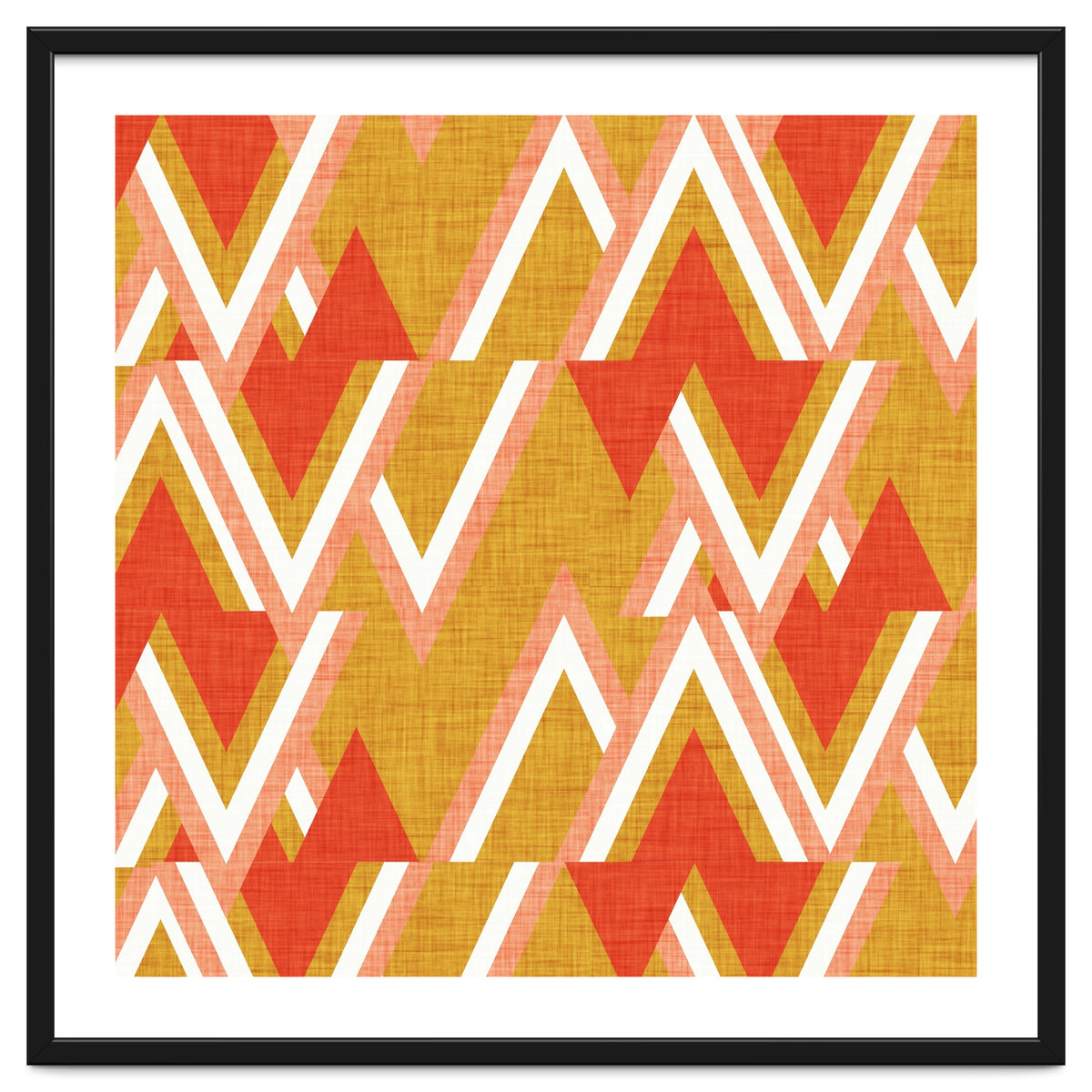 New Mid Mod Woods Mustard