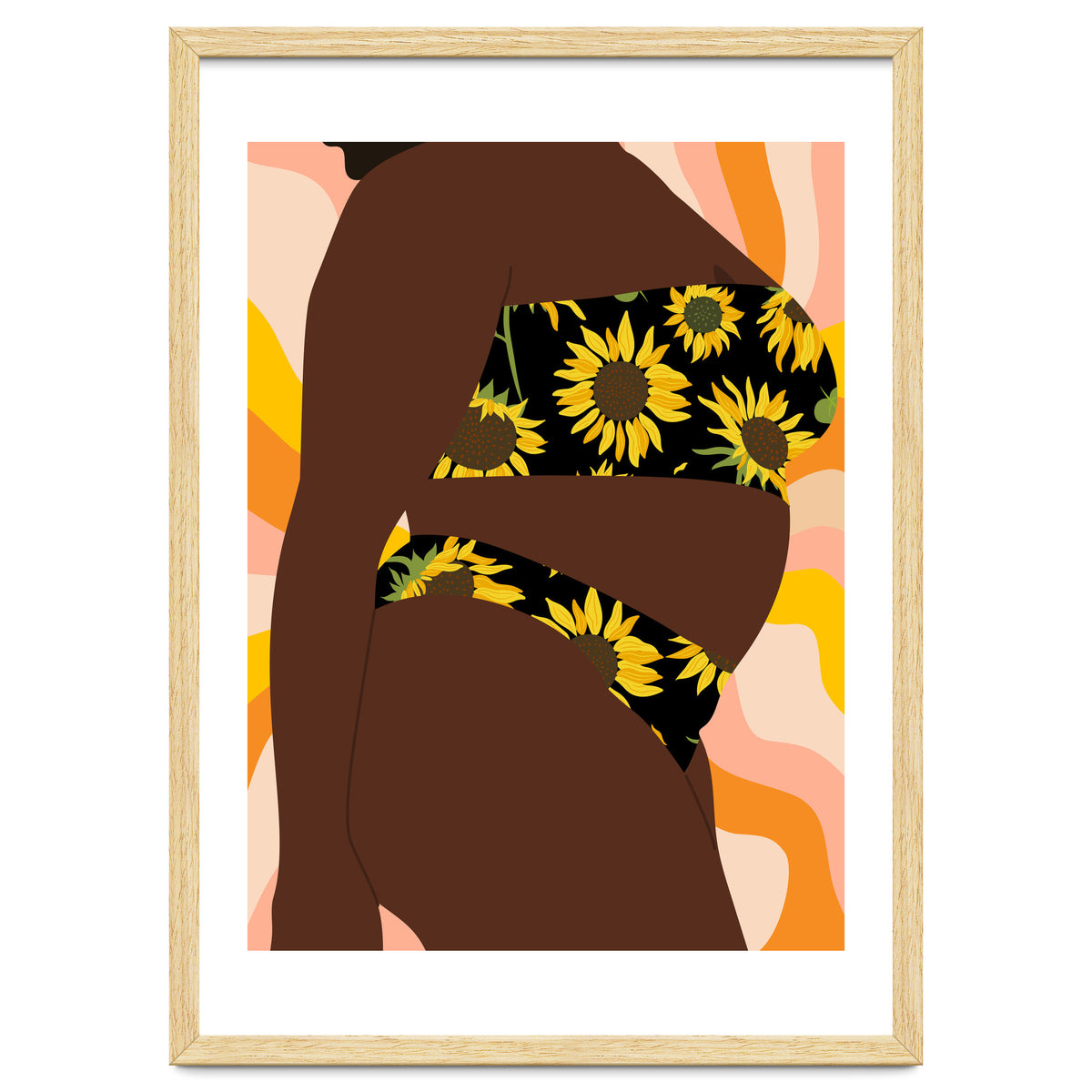Groovy Sunflower Bikini