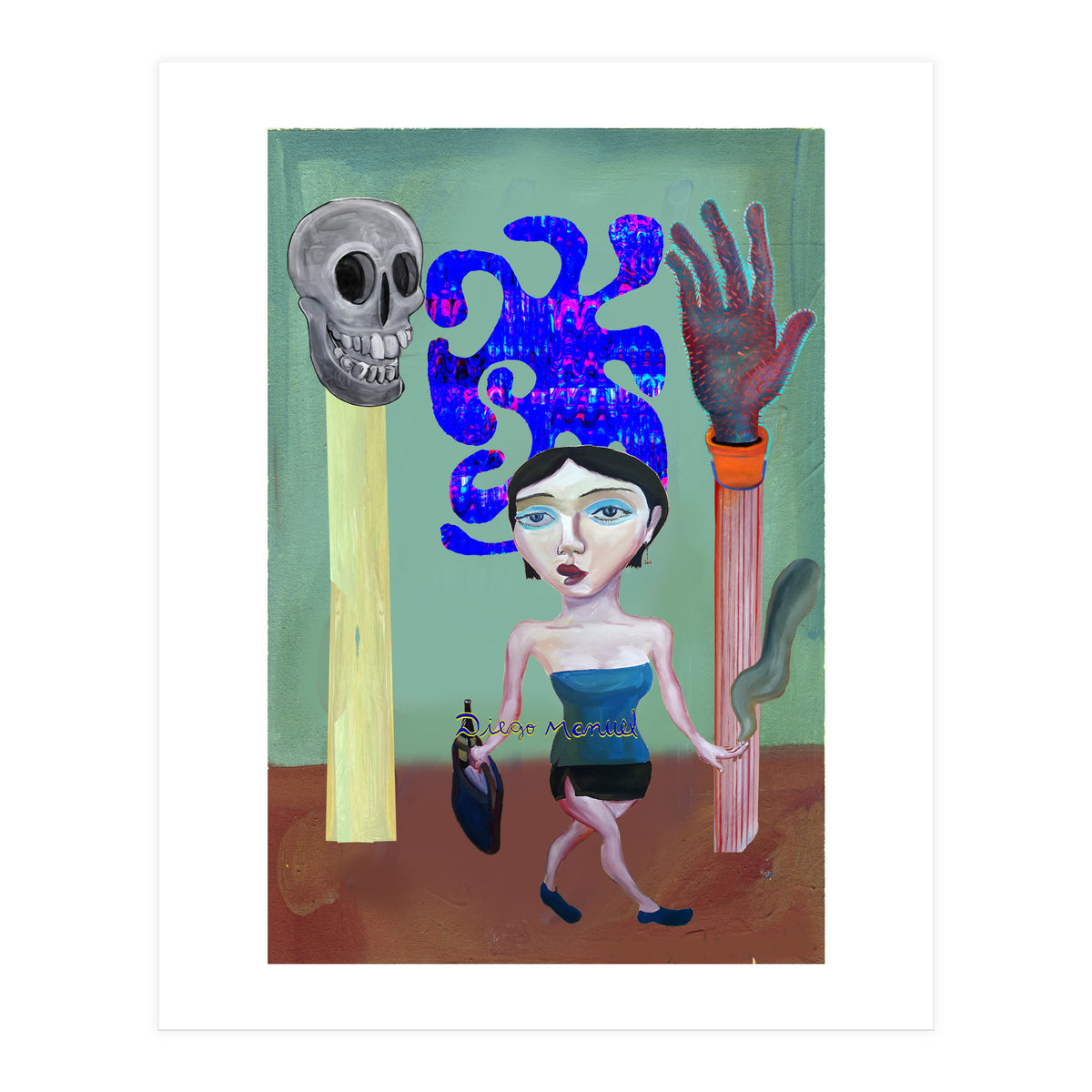 Graffiti Digital 2022 889 (Print Only)