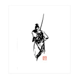 Samurai and sword (Print Only) thumbnail