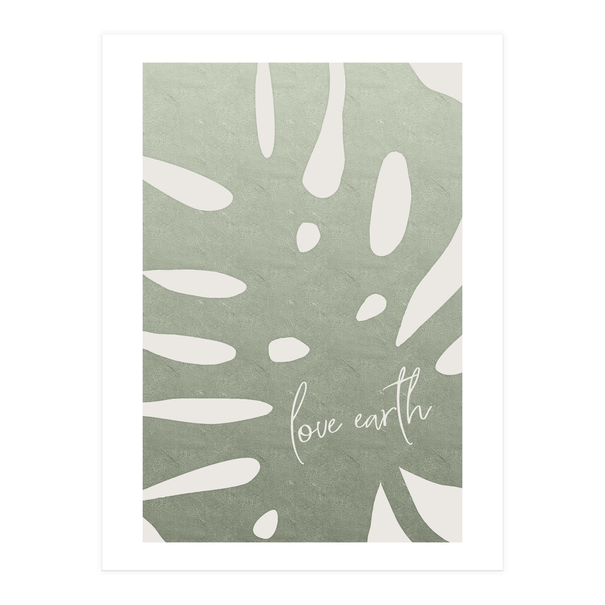 Love earth (Print Only)