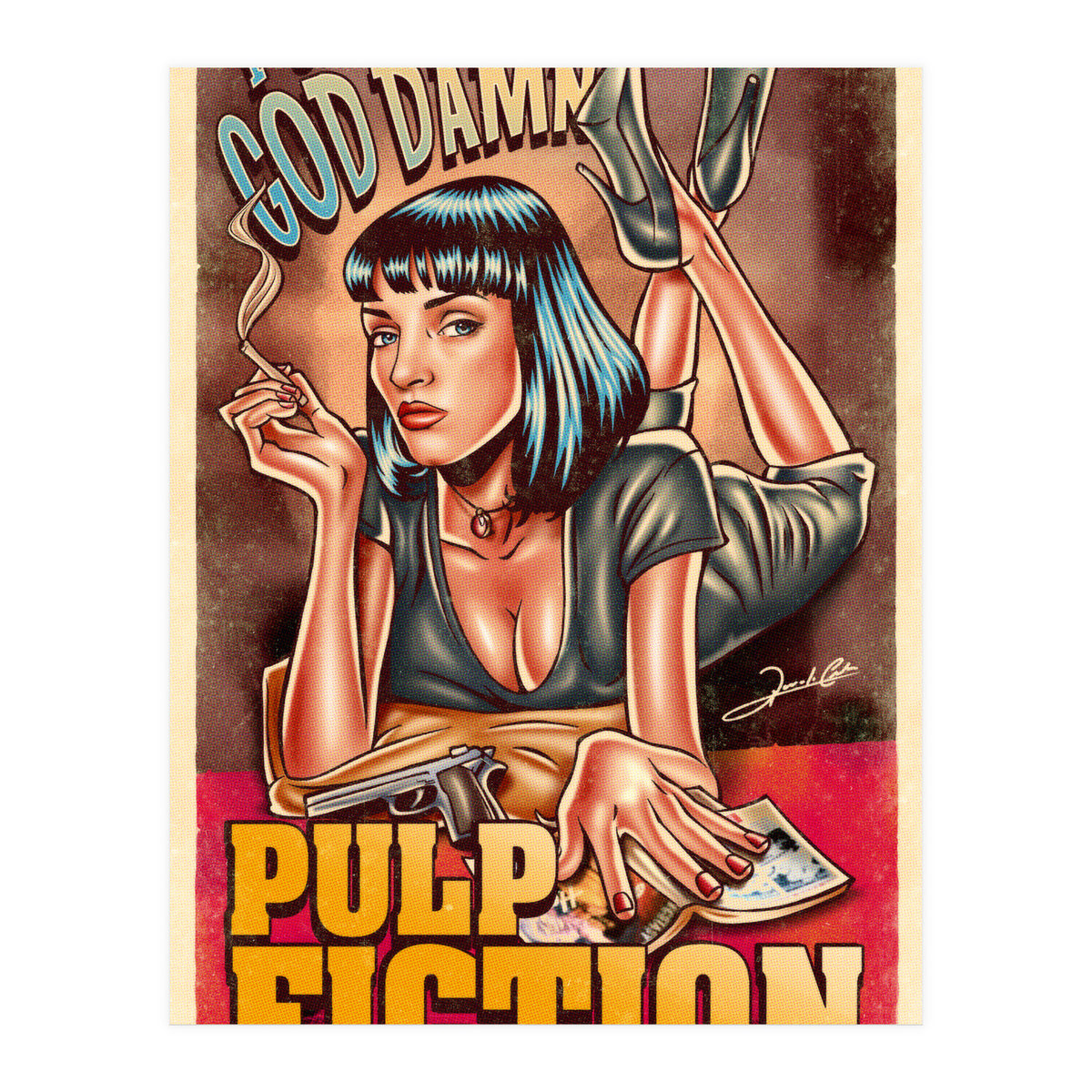 I Said God Damn (Print Only)