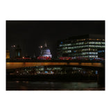 St Pauls & London Bridge photoraphed from the Southbank. (Print Only) thumbnail