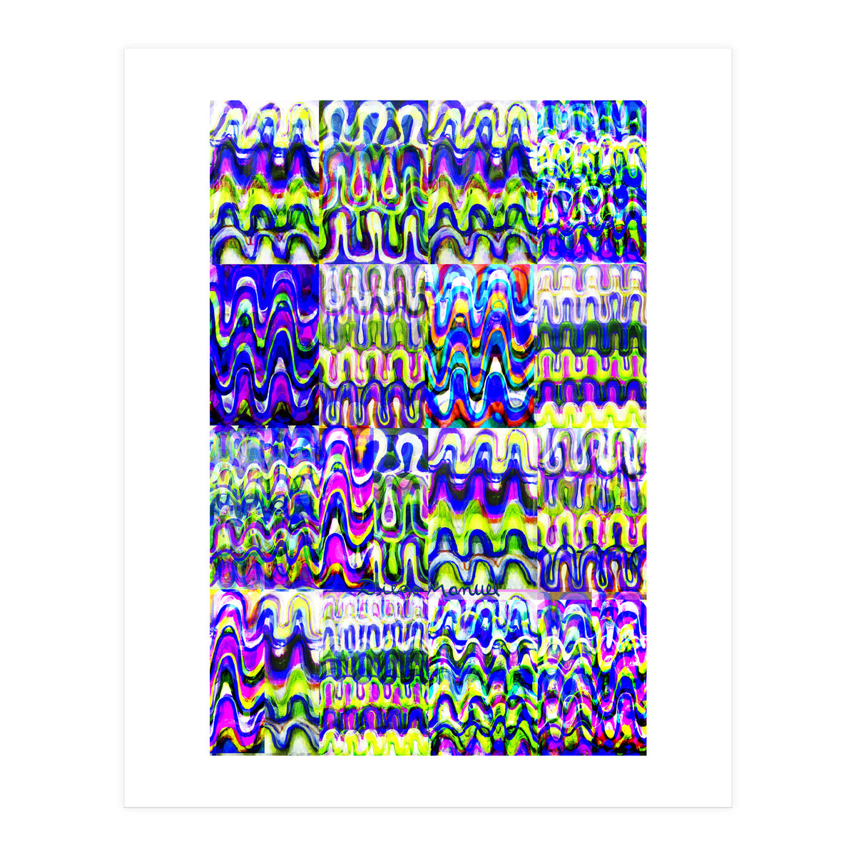 Pop abstract color full (Print Only)