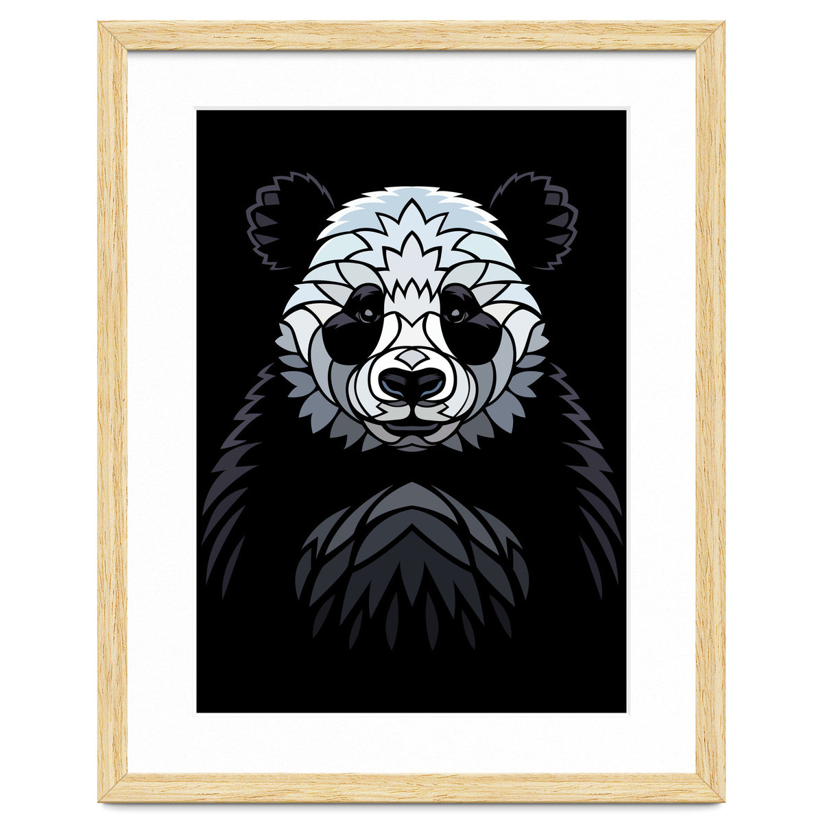 Tribal frontal Panda