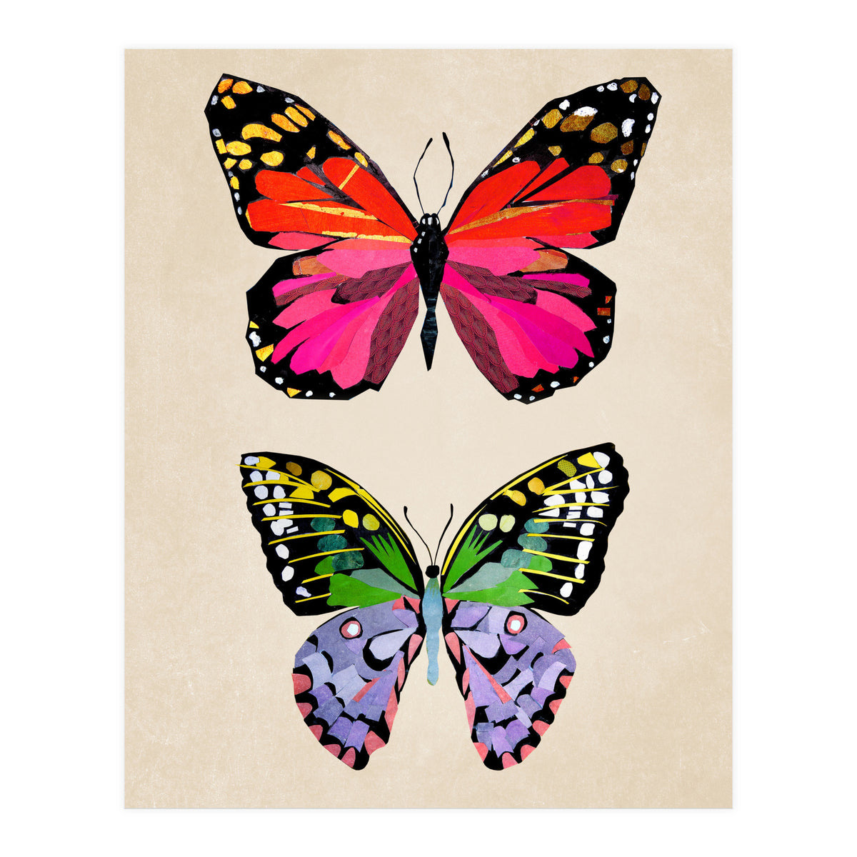 Two Butterflies (Print Only)