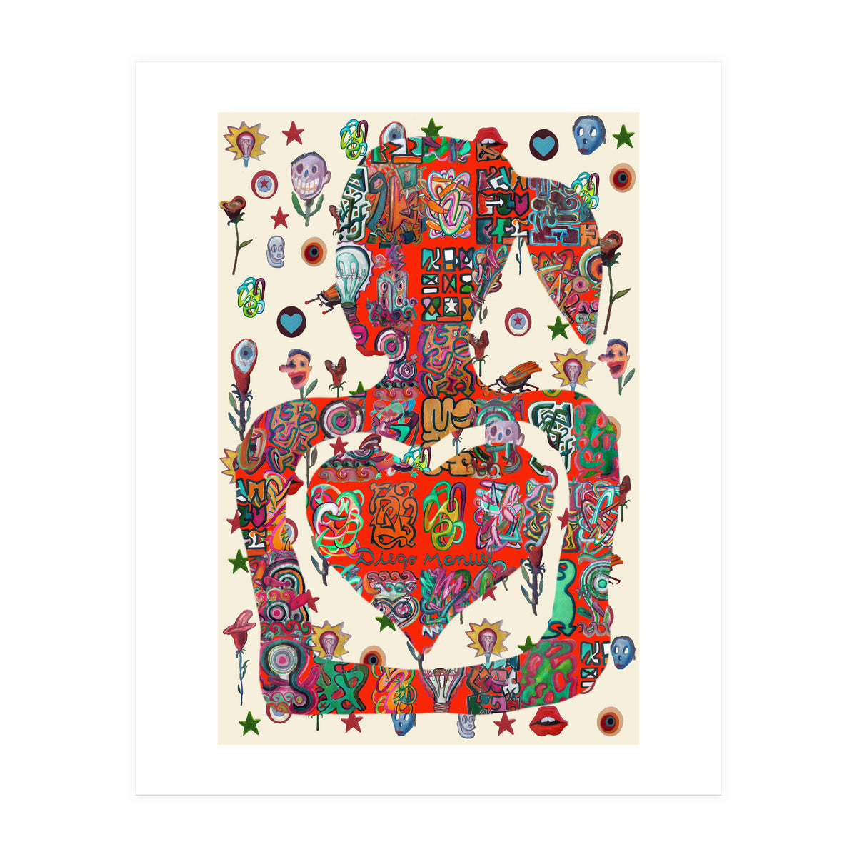 Mujer Digital 3 20 (Print Only)