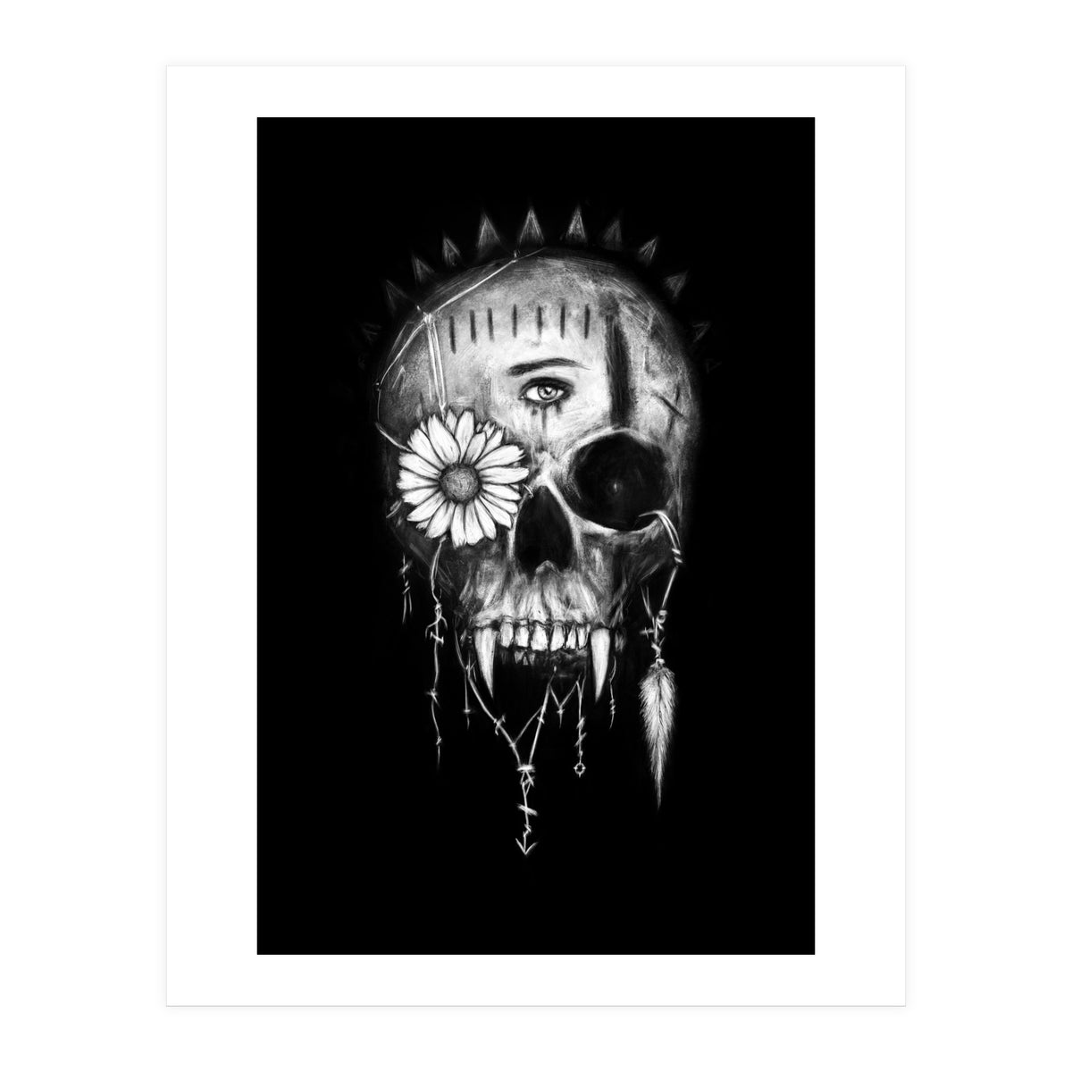 Vampire Skull (Print Only)