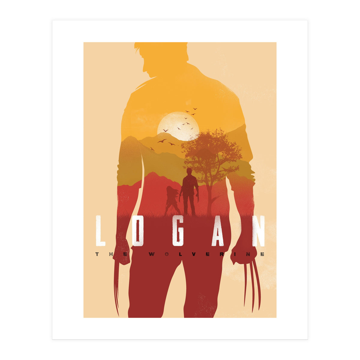 Logan movie poster (Print Only)