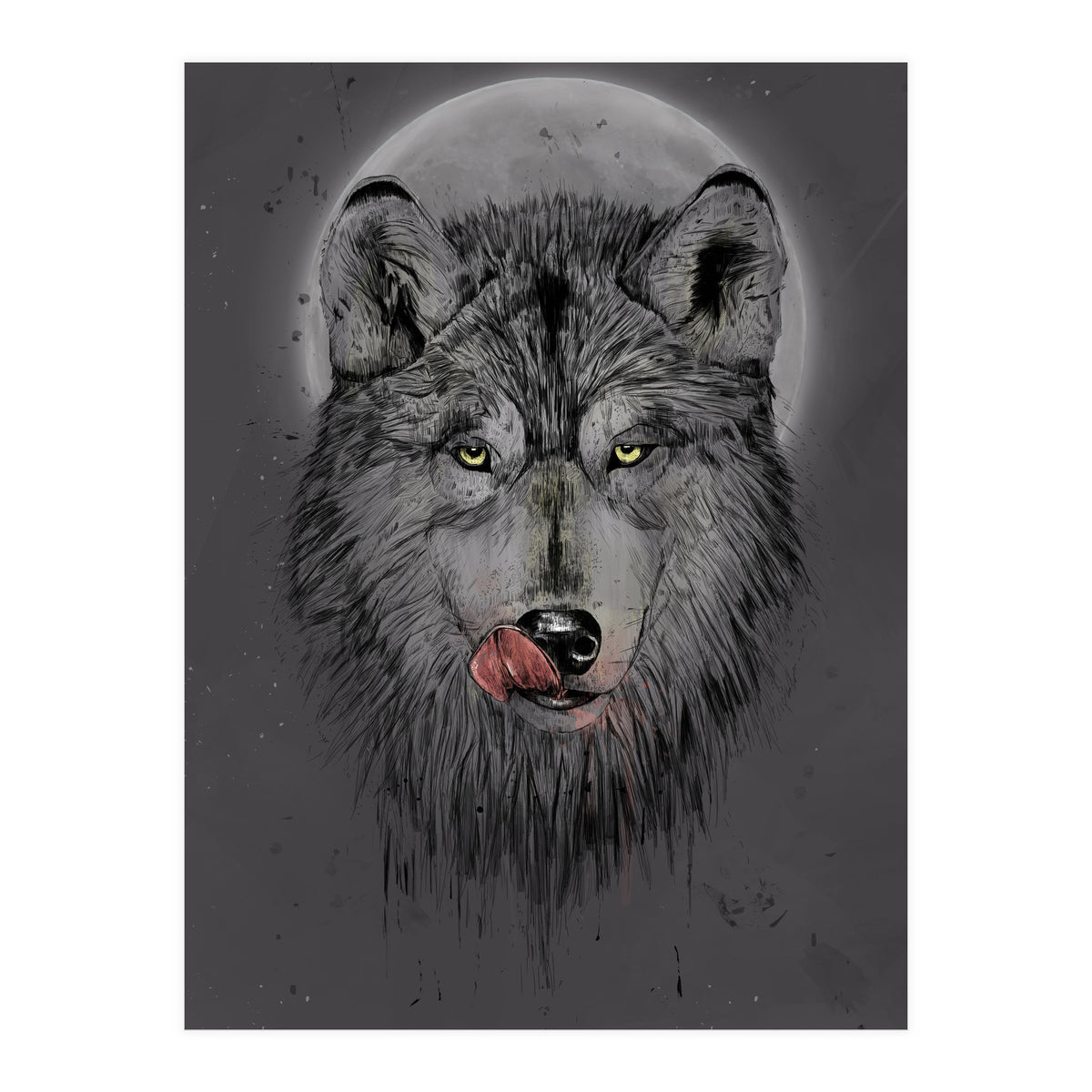 Dinner Time Dark Version (Print Only)