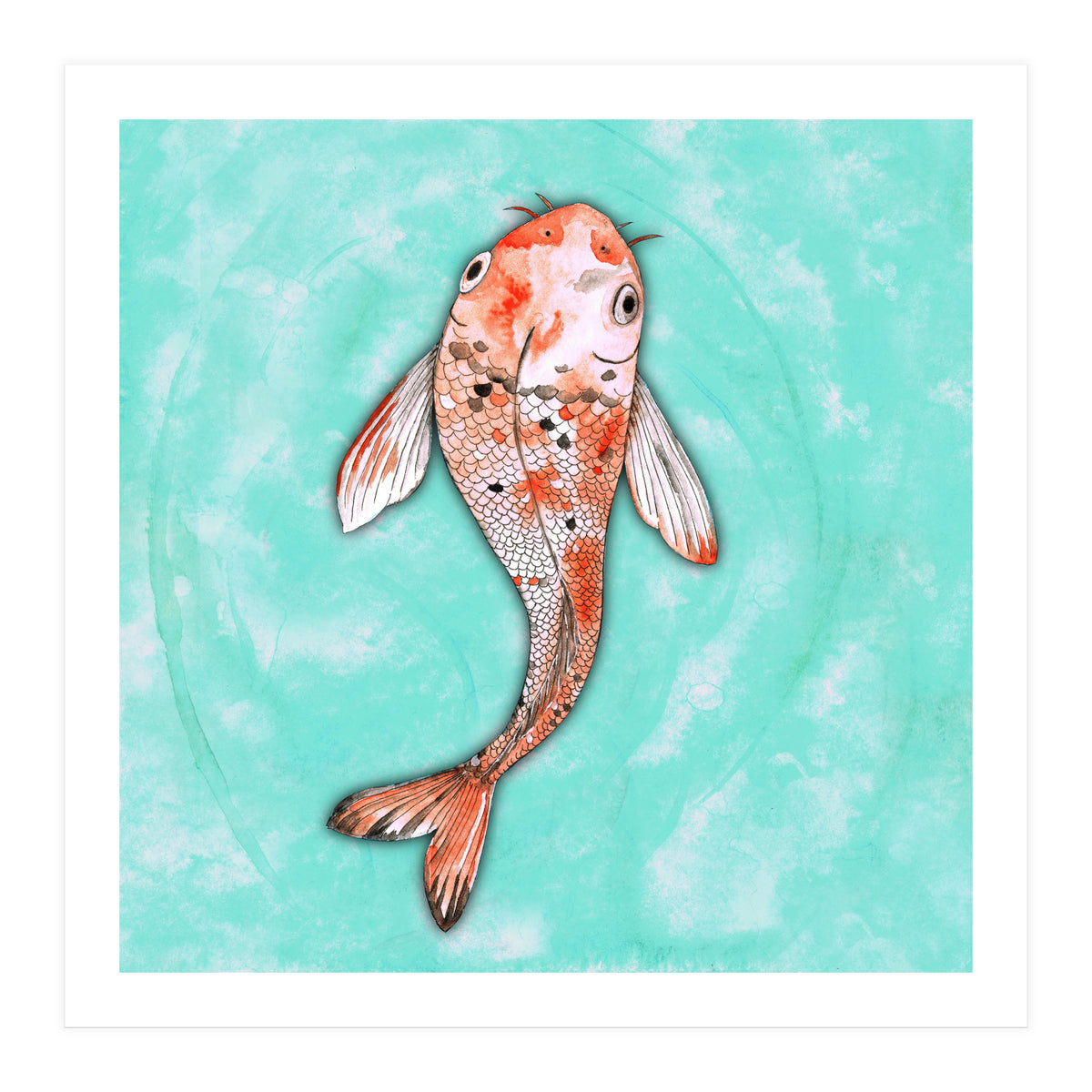 Koi fish (Print Only)