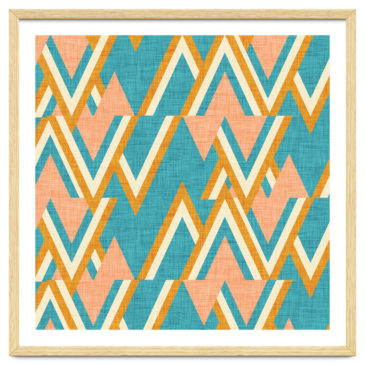 New Mid Mod Woods Blue