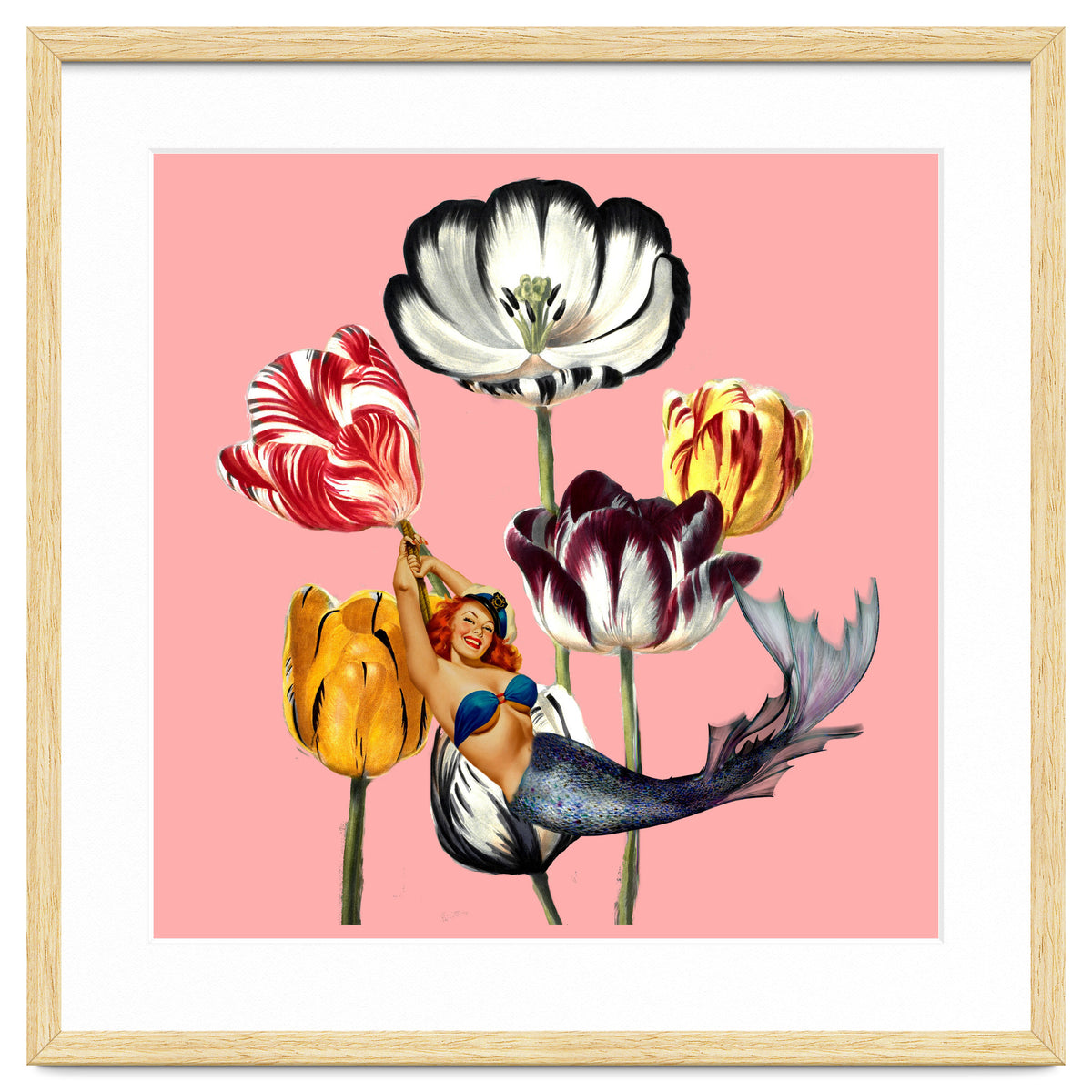 Mermaid On Earth Pink