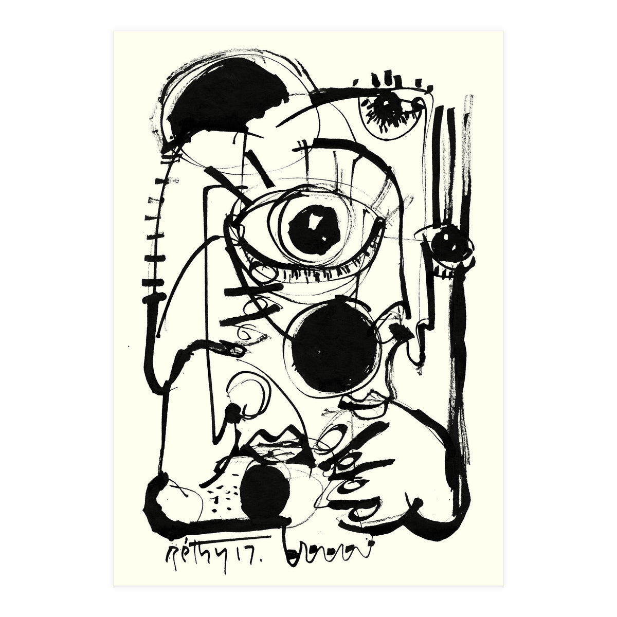 Staring Into Infinity (Print Only)