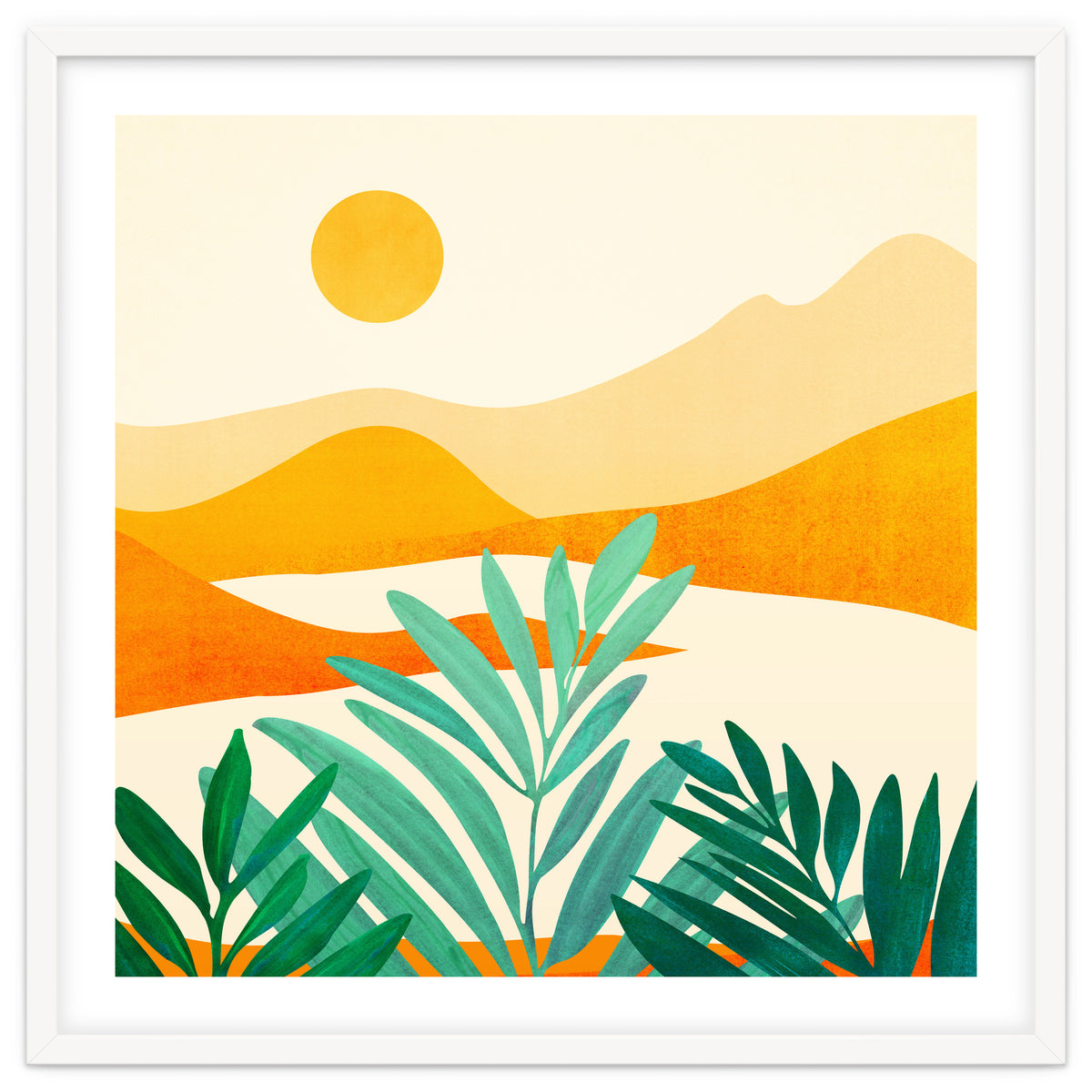 Golden Alpine Sunset