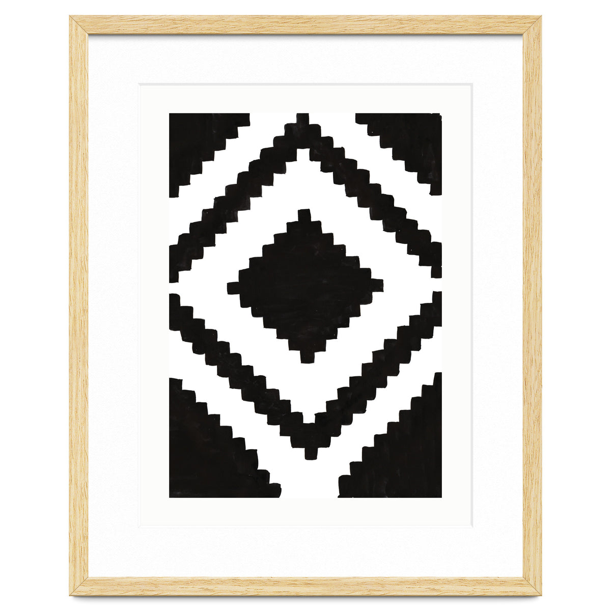 Patterns Aztec Black