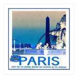 Travel Poster Paris Vintage  (Print Only) thumbnail