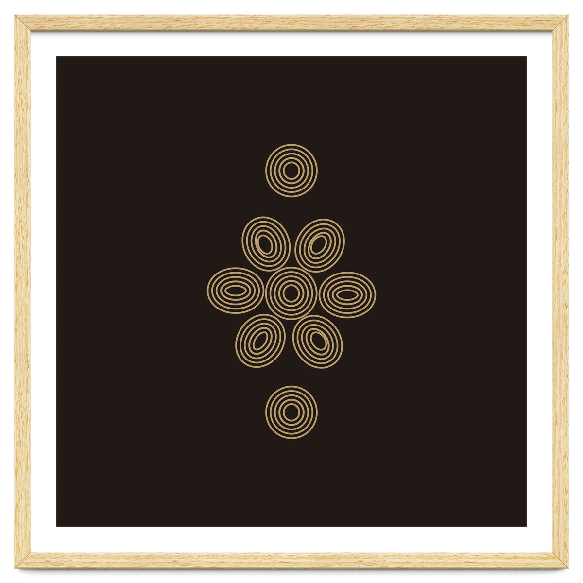 Geometric flower | minimal lines