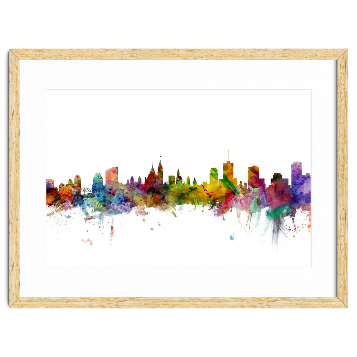 Ottawa Canada Skyline