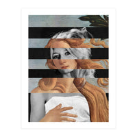 Botticelli's "Venus" & Brigitte Bardot (Print Only)
