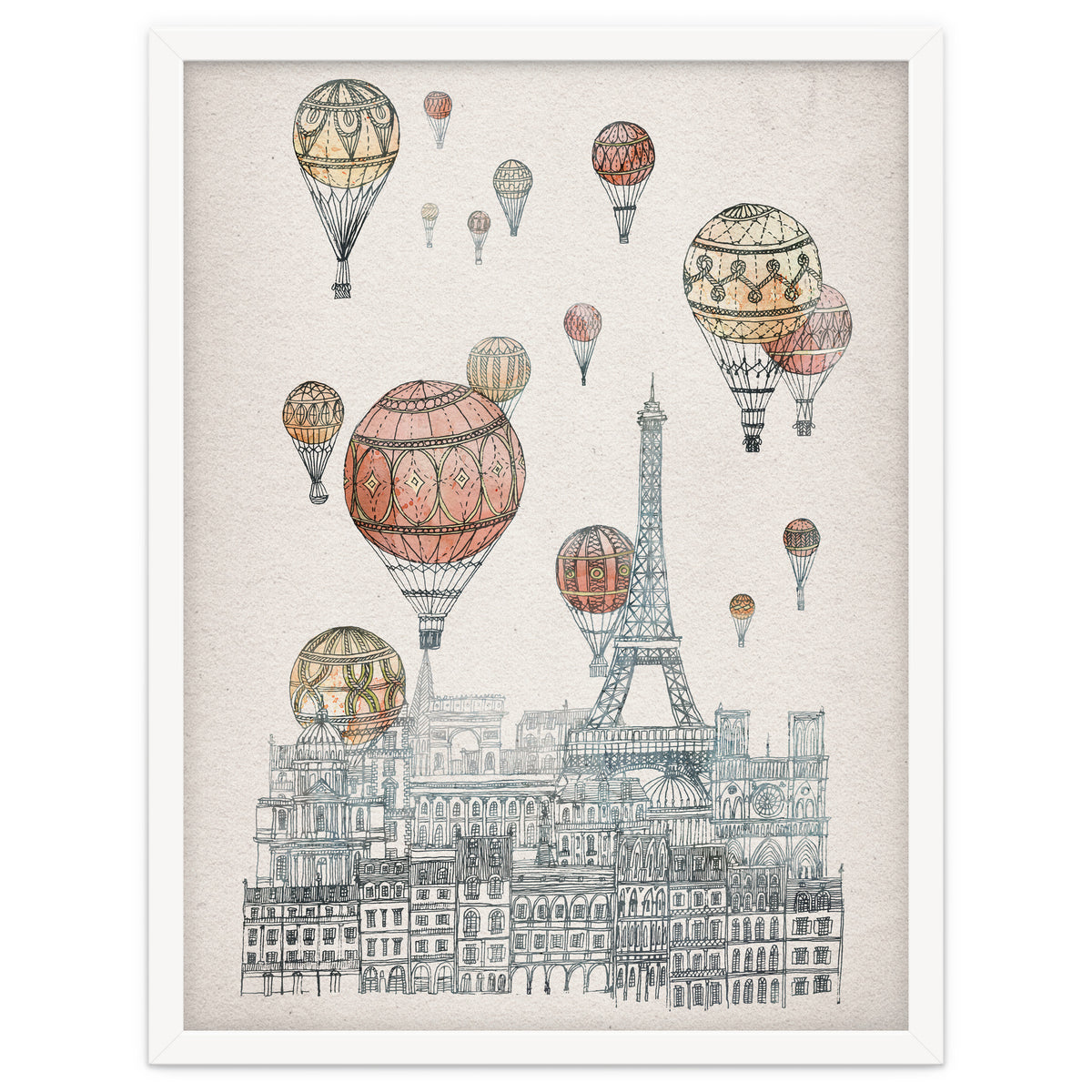 Voyages Over Paris
