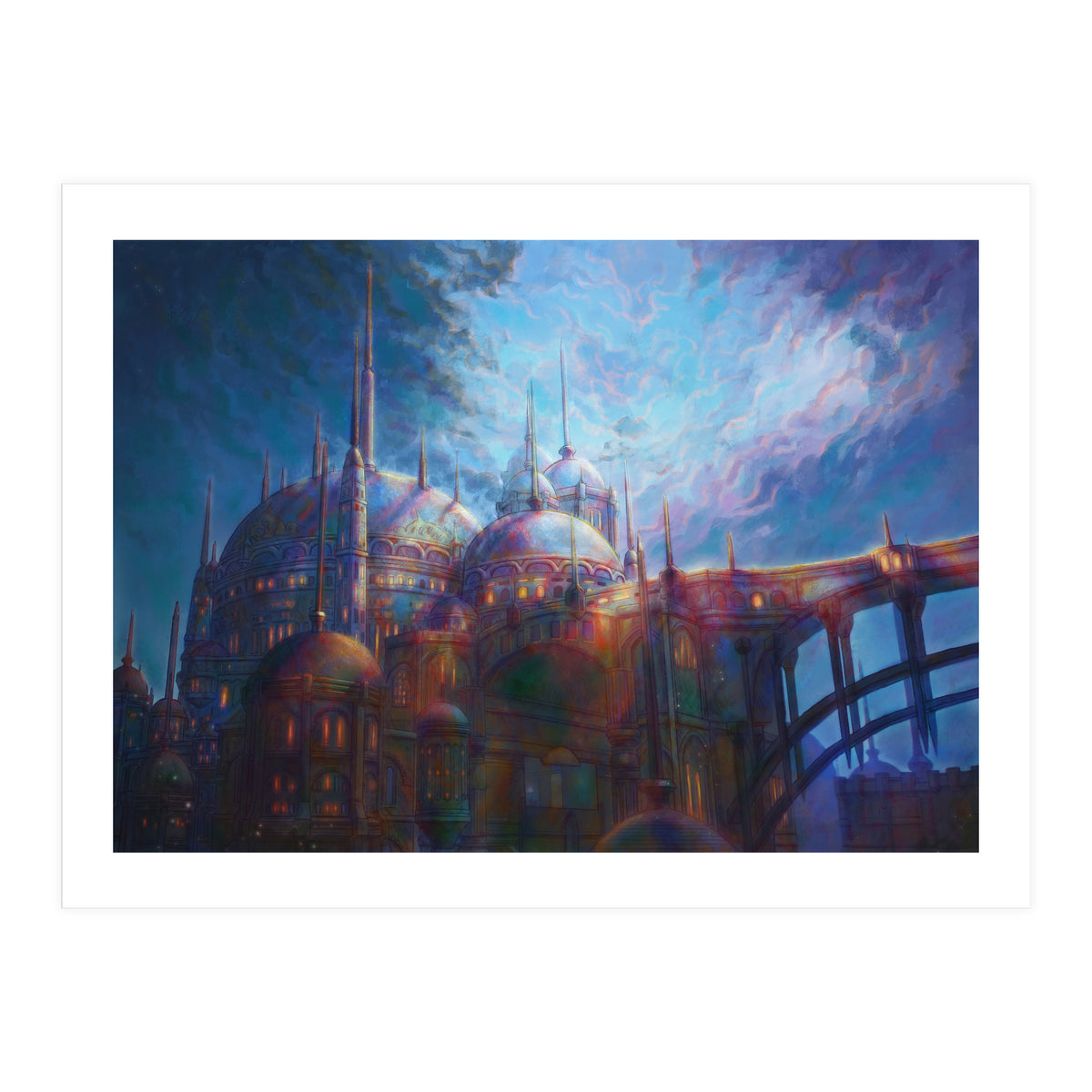 Ul'dah At Night (Print Only)
