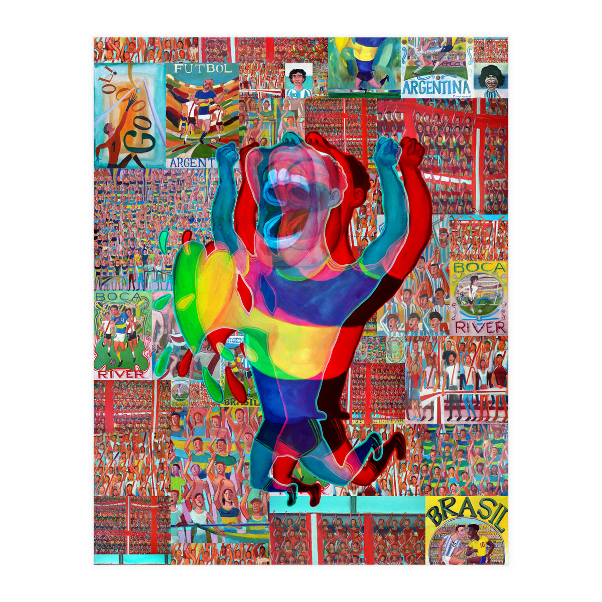 Soccer Pop 5 (Print Only)