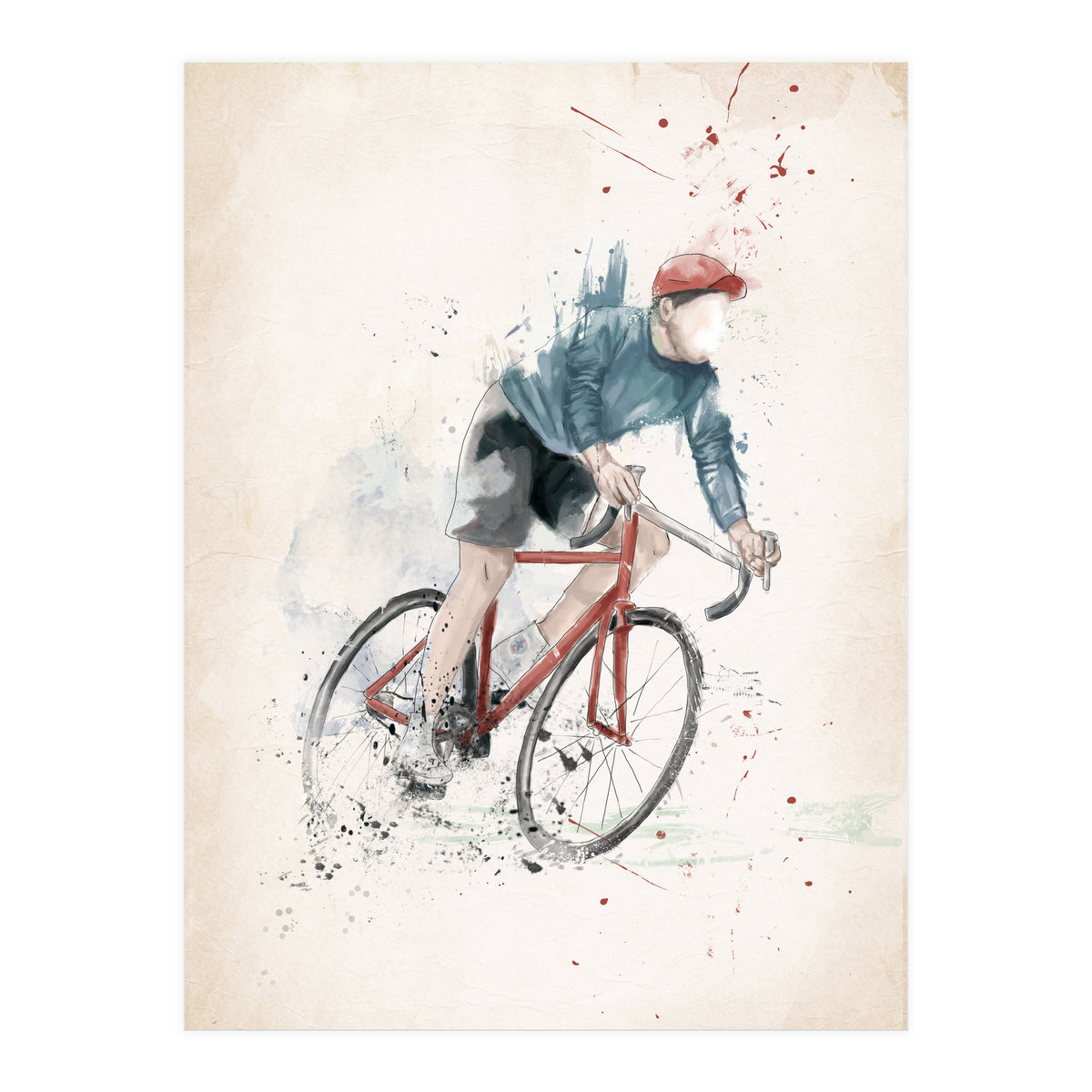 I Want To Ride My Bicycle (Print Only)