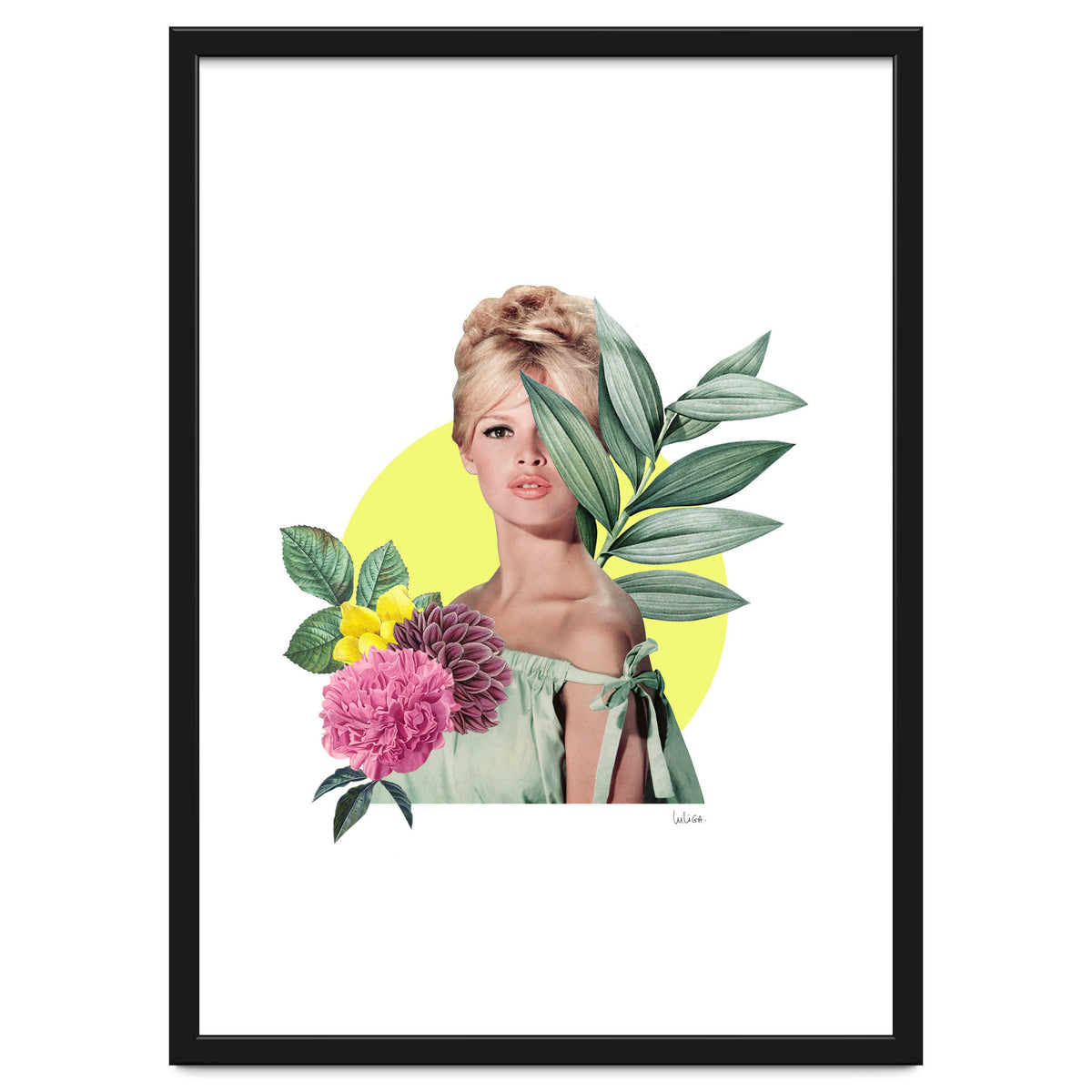 Brigitte Bardot Collage