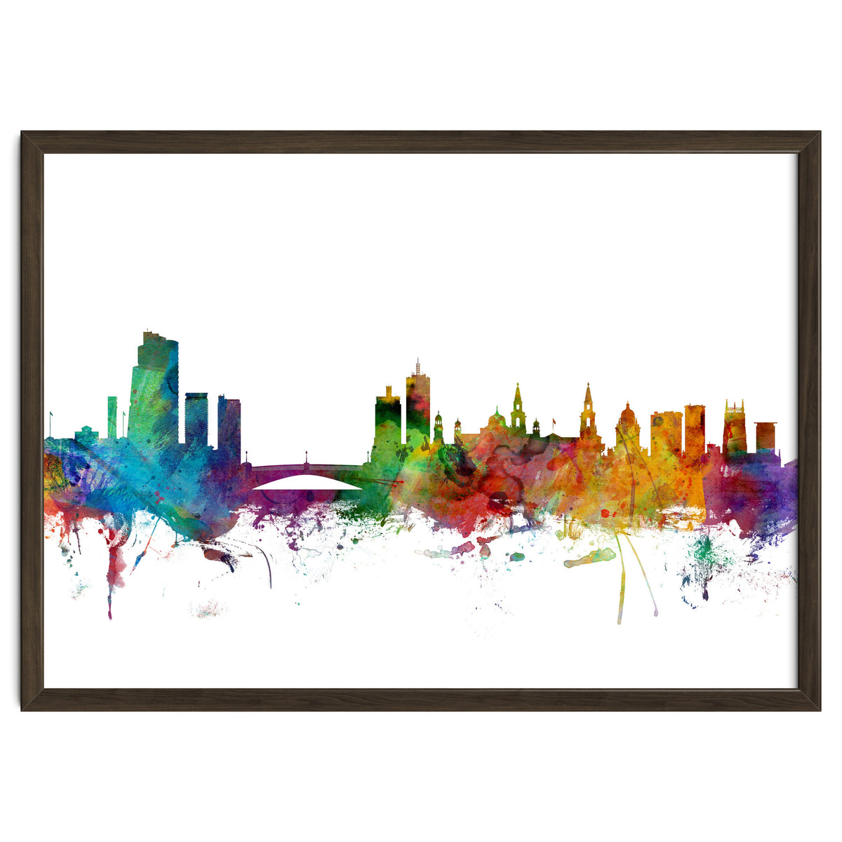 Leeds England Skyline