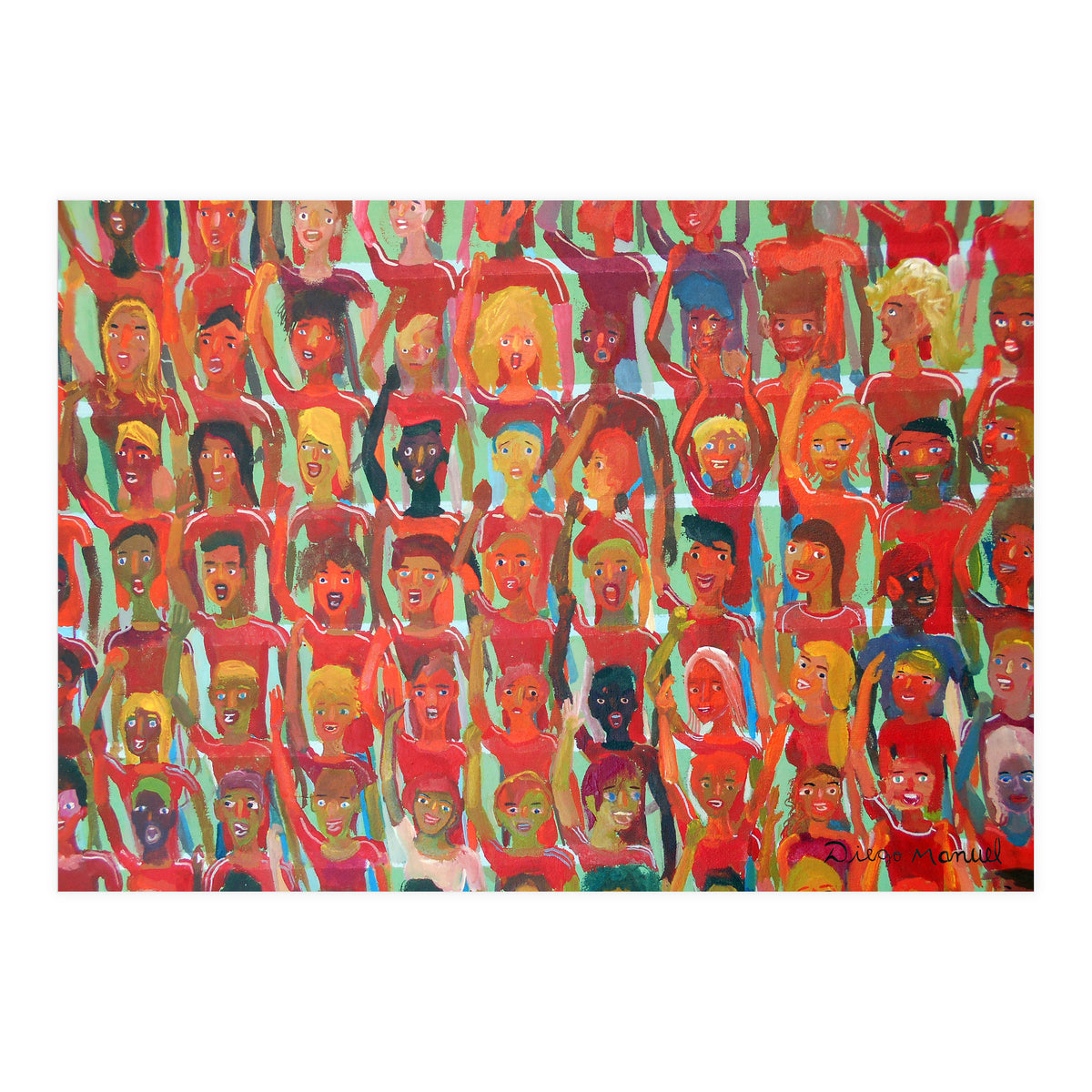 Hichada Roja Detalle 6 (Print Only)